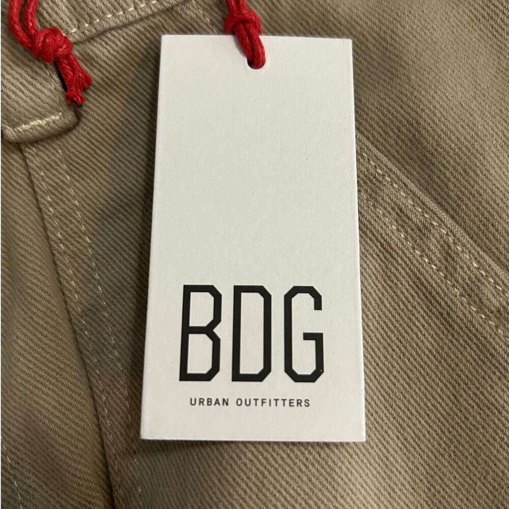 BDG Skate Utility Pants NWT $75 Light Sand High Rise Straight Leg Size 26 x 32 - Picture 6 of 8